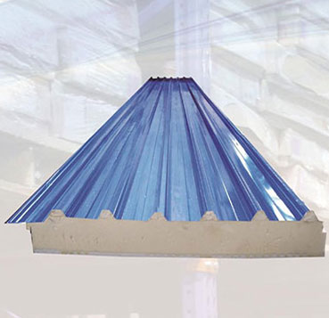 Corrugated cold storage panel