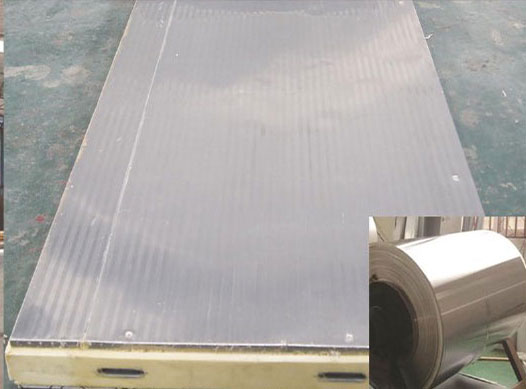 Stainless steel storage plate PU